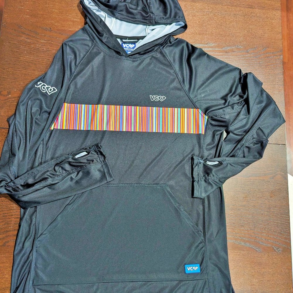 VC Live Ultimate Rainbow of Color Flexlight Lightweight Hoodie Unisex XL